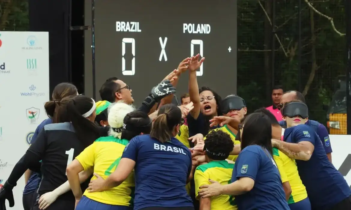Brasil avança às Semifinais do Mundial de Futebol de Cegas 2 Brasil avança às Semifinais do Mundial de Futebol de Cegas - Imagem do artigo original