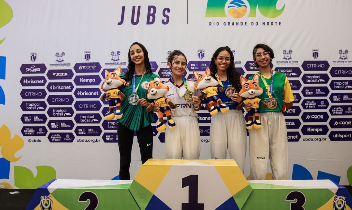 Laura Paiva Tricampeã JUBs de Taekwondo em Natal 2 Laura Paiva Tricampeã JUBs de Taekwondo em Natal - Imagem do artigo original