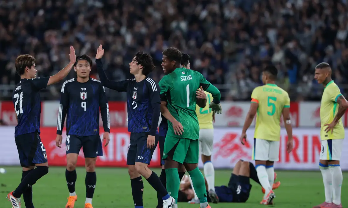 Derrota da Seleção Brasileira para o Japão em Amistoso Histórico 2 Derrota da Seleção Brasileira para o Japão em Amistoso Histórico - Imagem do artigo original