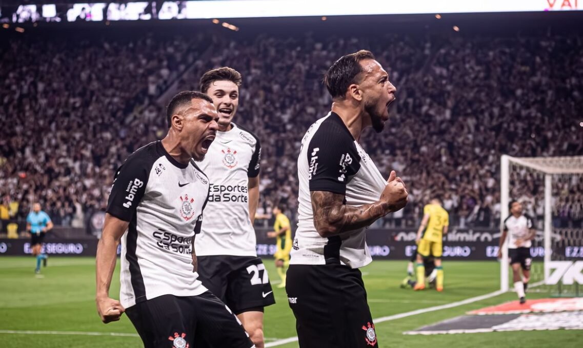 Corinthians volta a vencer em casa pelo Brasileirão 2 Corinthians volta a vencer em casa pelo Brasileirão - Imagem do artigo original