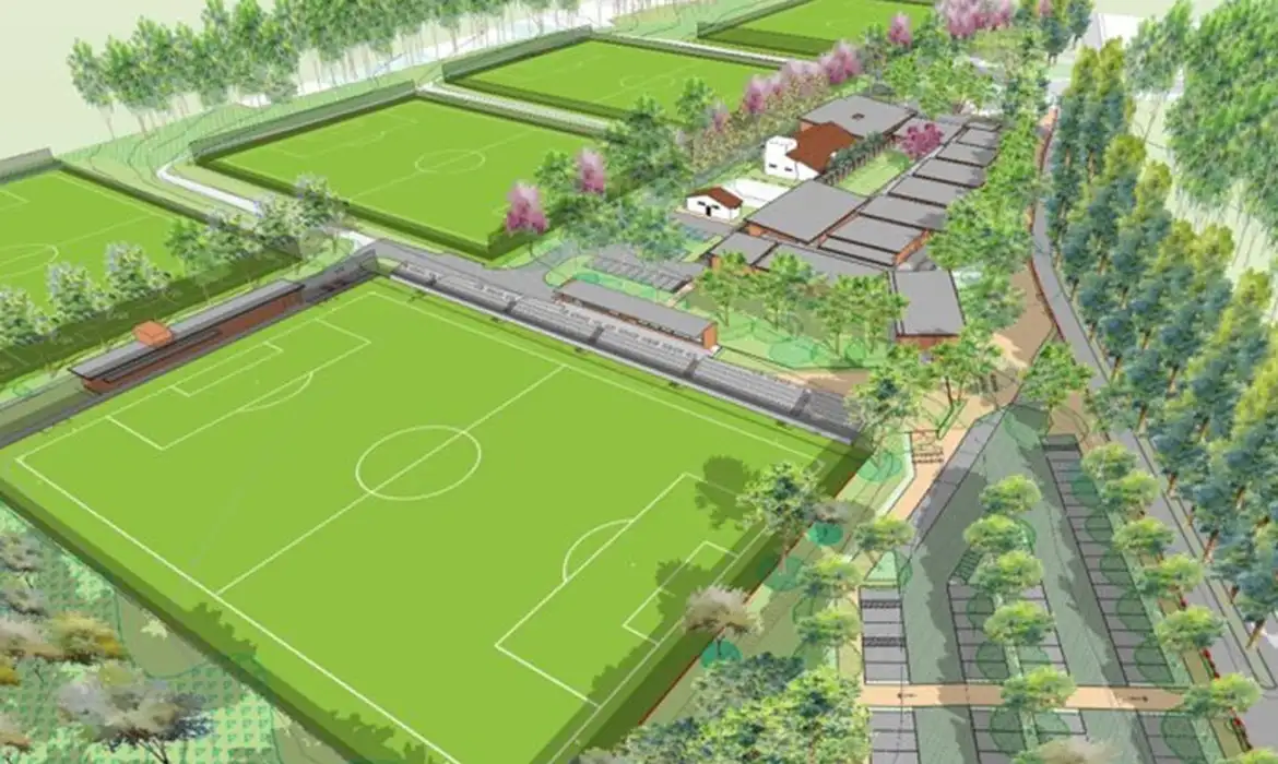 Obras do Centro de Futebol Feminino em Araraquara Começam - Imagem do artigo original