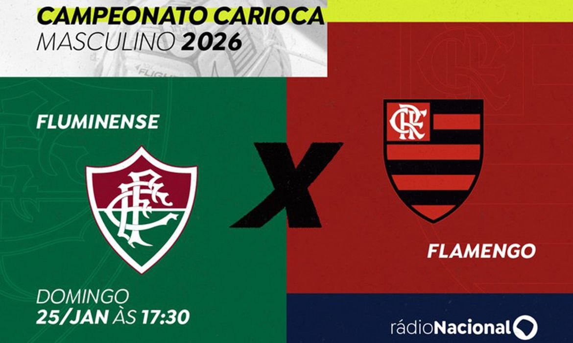 Rádio Nacional Transmite Clássico Fla-Flu Pelo Carioca 2026 - Imagem do artigo original