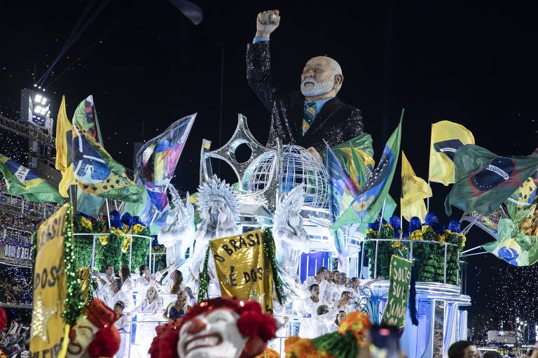 Acadêmicos de Niterói denuncia perseguição após desfile pró-Lula - Imagem do artigo original