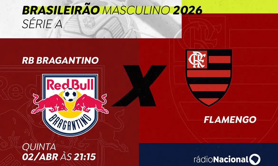 Rádio Nacional Transmite RB Bragantino x Flamengo Pelo Brasileirão 2 Rádio Nacional Transmite RB Bragantino x Flamengo Pelo Brasileirão - Imagem do artigo original