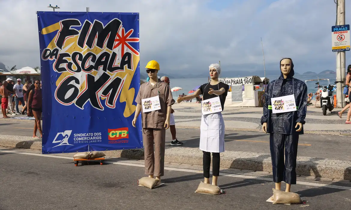 Governo lança campanha pelo fim da escala de trabalho 6×1 - Imagem do artigo original