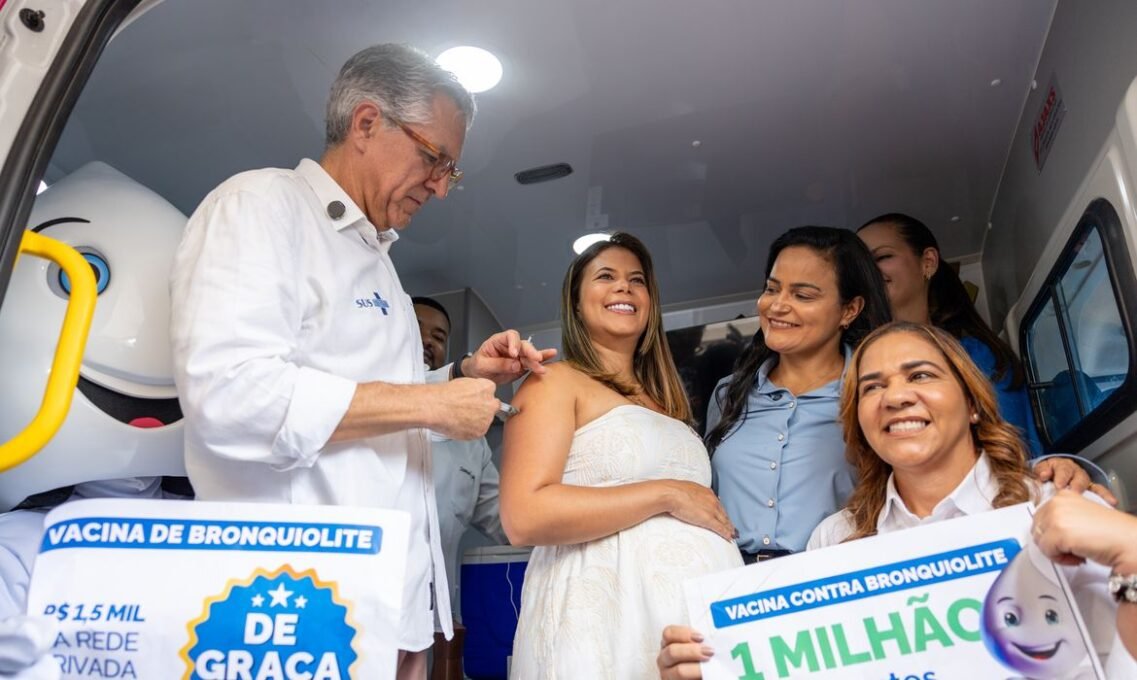 Brasil VSR: 1 milhão de gestantes vacinadas no SUS - Imagem do artigo original