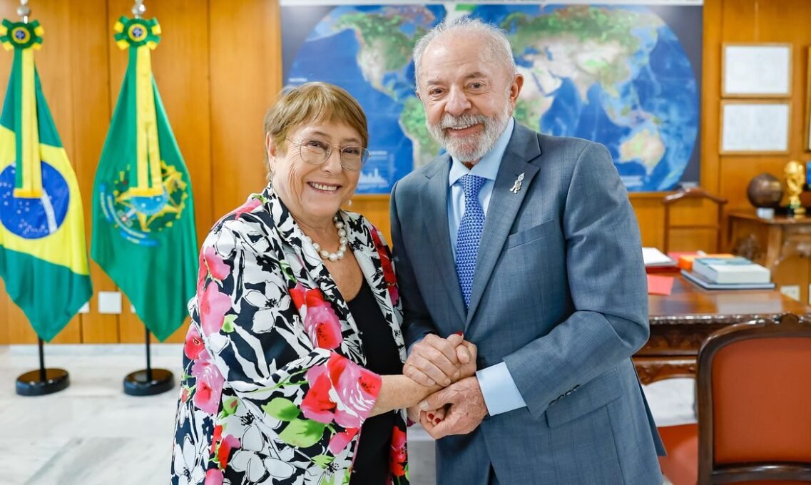 Lula reafirma apoio a Michelle Bachelet para chefiar ONU - Imagem do artigo original