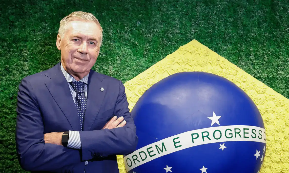 Carlo Ancelotti renova contrato com a CBF até Copa 2030 - Imagem do artigo original