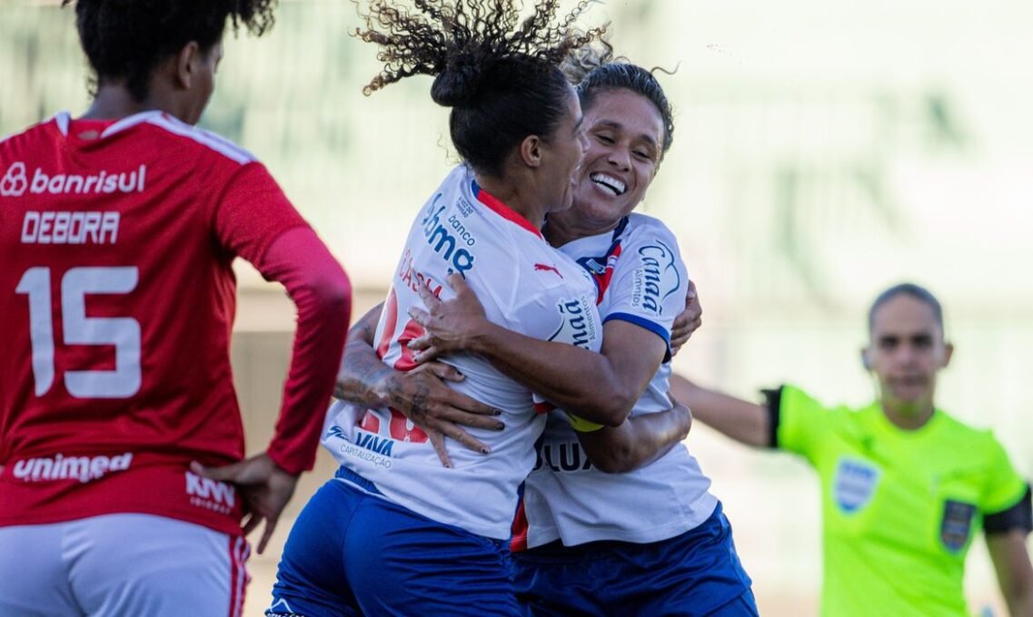 Bahia vence Inter no Brasileirão Feminino e entra no G-4 - Imagem do artigo original