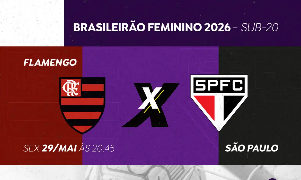 <strong>Final Brasileirão Feminino Sub-20: TV Brasil Exibe Flamengo x São Paulo</strong> - Imagem do artigo original