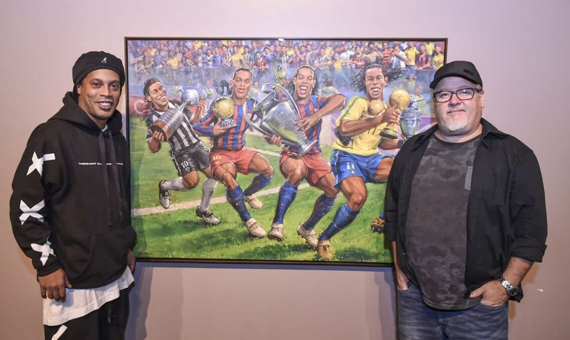 Exposição Ronaldinho Gaúcho Chega à Casa das Rosas - Imagem do artigo original