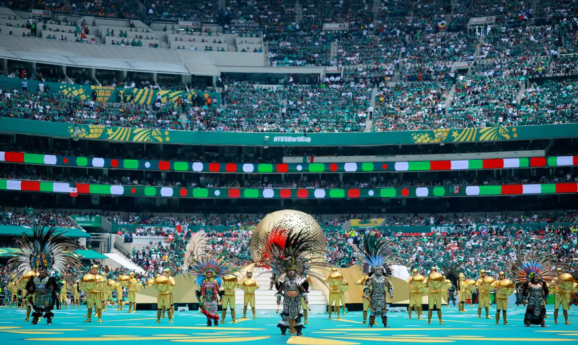 Abertura da Copa 2026 no México: Estádio Azteca em Festa - Imagem do artigo original