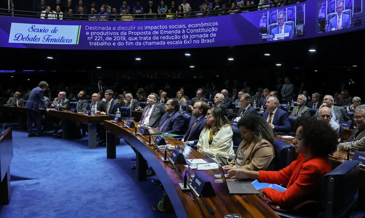 PEC 6×1 no Senado: Empresários Atacam, Governo Defende - Imagem do artigo original