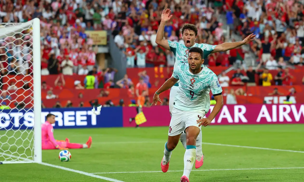 Portugal vira e vence Croácia, avançando às Oitavas da Copa - Imagem do artigo original