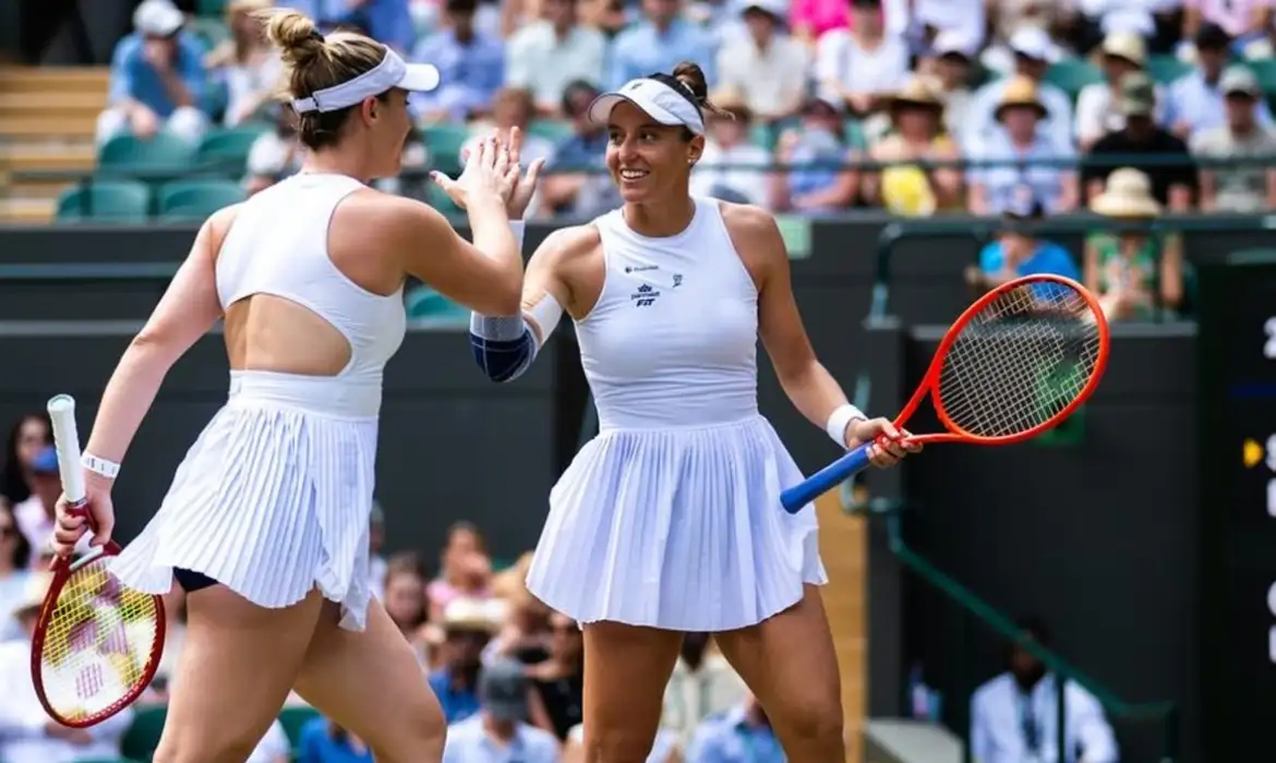 Luisa Stefani avança à final de duplas em Wimbledon - Imagem do artigo original