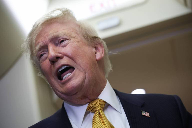 Governo Trump intima jornalistas do NYT por avião do Qatar - Imagem do artigo original
