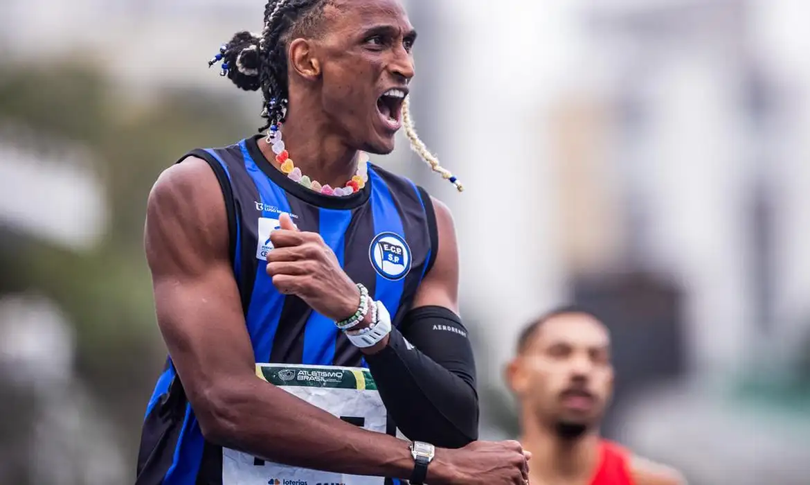 Alison dos Santos Conquista Ouro nos 400m no Troféu Brasil - Imagem do artigo original