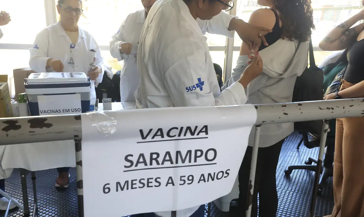 Mais de 795 mil Vacinas de Sarampo Aplicadas em SP - Imagem do artigo original