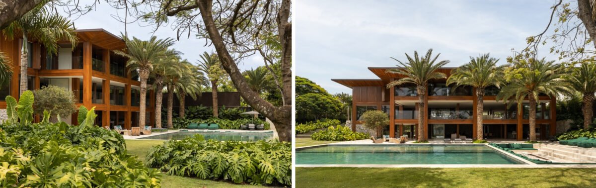 Residência em Brasília Ganha Paisagismo Resort Tropical 1 Residência em Brasília Ganha Paisagismo Resort Tropical - Imagem do artigo original