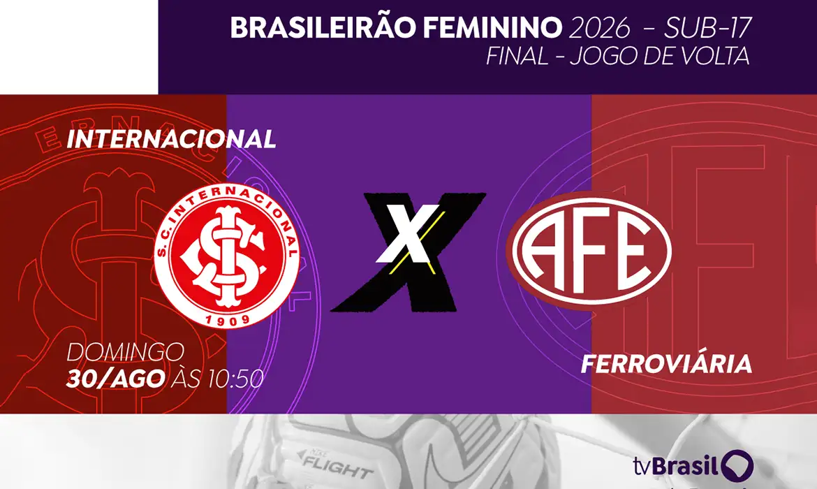 TV Brasil Transmite Final do Brasileirão Feminino Sub-17 - Imagem do artigo original