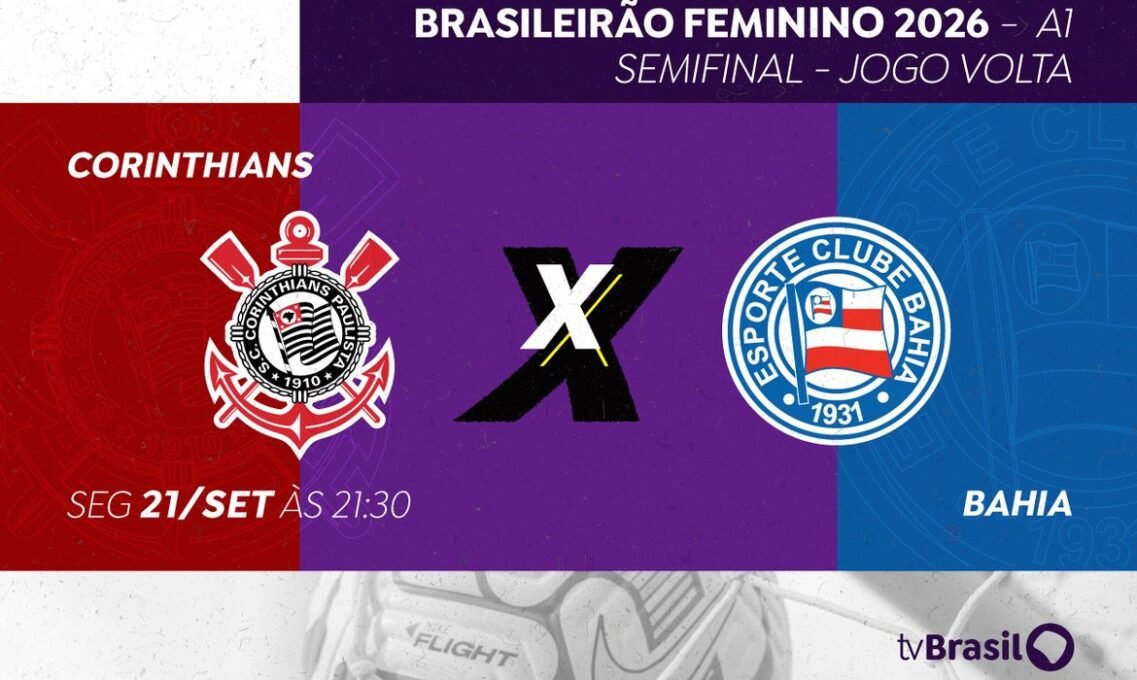 Corinthians x Bahia: TV Brasil Transmite Semifinal Feminina - Imagem do artigo original