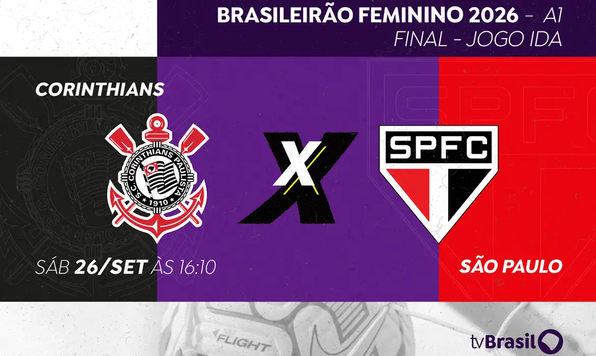 Final do Brasileirão Feminino: TV Brasil Transmite Clássico 2 Final do Brasileirão Feminino: TV Brasil Transmite Clássico - Imagem do artigo original