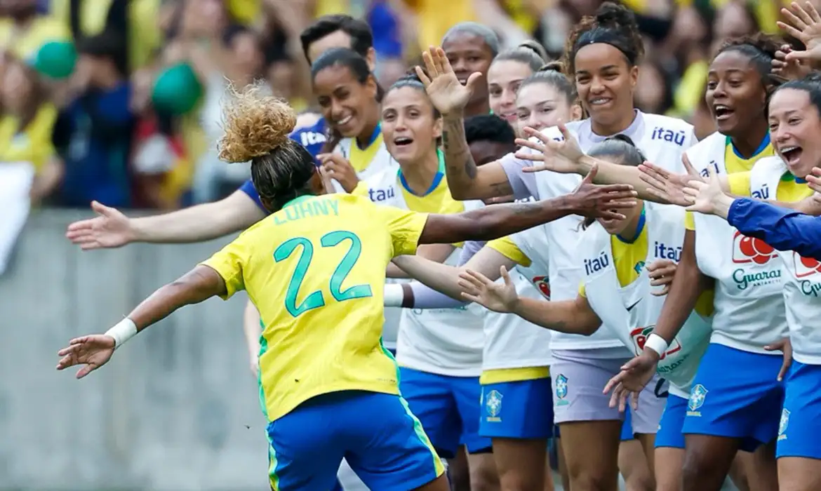 Seleção Feminina Brasil Argentina: Vitória no Beira-Rio (3 a 1) - Imagem do artigo original