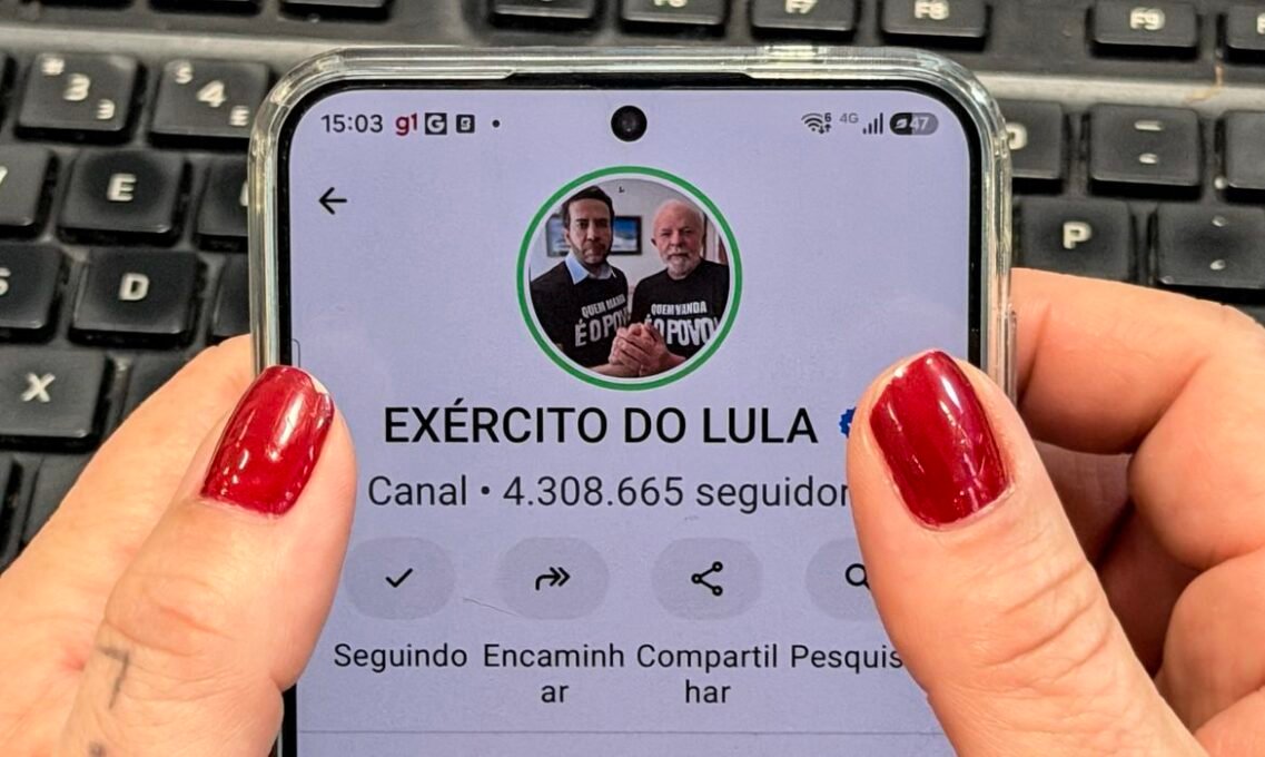 Campanha de Lula registra canal ‘Exército do Lula’ no TSE - Imagem do artigo original