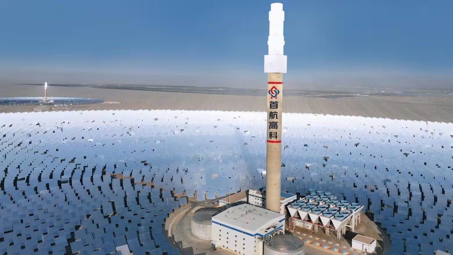 China Impulsiona Energia Solar Térmica de Concentração - Imagem do artigo original
