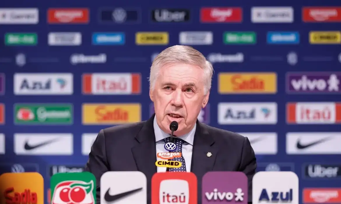 Ancelotti Anuncia Convocação da Seleção Brasileira para Amistosos - Imagem do artigo original